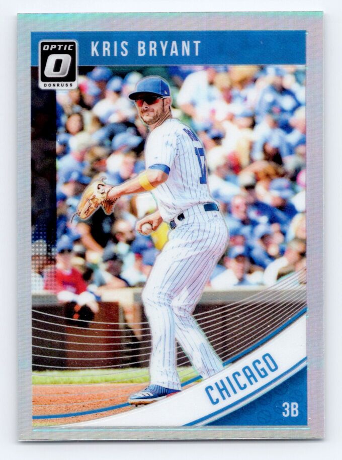 Kris Bryant Holo Refractor Donruss Optic